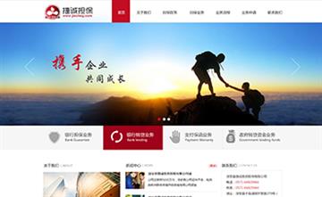 自貢黑羽網(wǎng)絡網(wǎng)頁制作案例-浙江捷誠投資擔保有限公司   