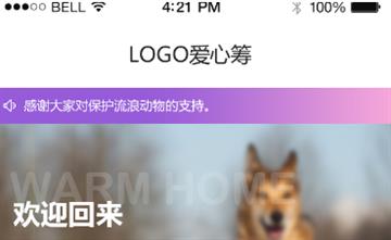 自貢黑羽網(wǎng)絡(luò)網(wǎng)頁制作案例-愛心寵物籌糧捐贈平臺